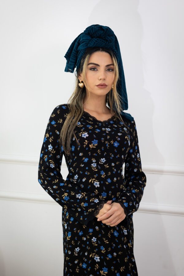⁦דגם נופך - כחול עמוק⁩ – תמונה ⁦2⁩